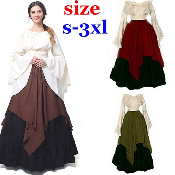 plus size medieval dress